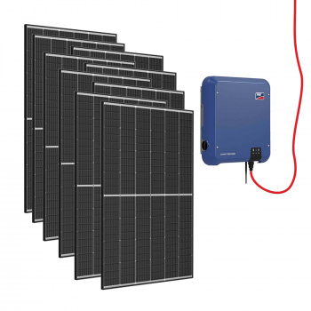 Photovoltaikanlage 3400Wp / 3000W mit Trina Solar 425 Wp und SMA Sunny Tripower 3.0
