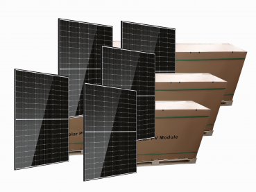 Solarmodul 410Wp CDZ SOLAR Black Frame - 5 Paletten 180 Stück (auf Palette zu 36 Stück gepackt)