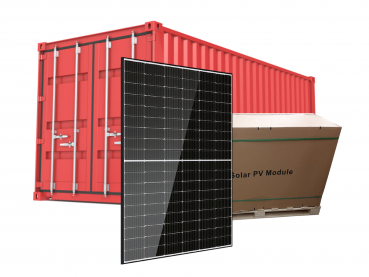 Solarmodul 410Wp CDZ SOLAR Black Frame, 26 Paletten 936 Stück (auf Palette zu 36 Stück gepackt)