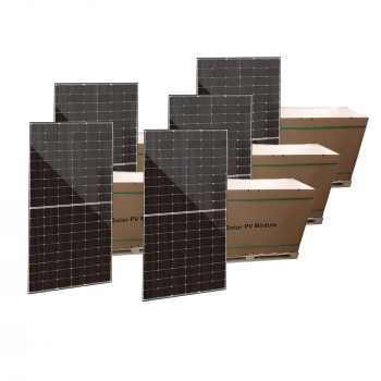 Glas-Glas Solarmodul 425Wp CDZ SOLAR 180 Stück (auf Palette zu 36 Stück gepackt)