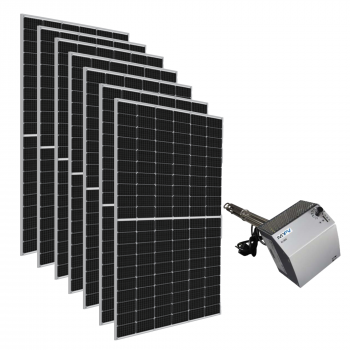 Photovoltaik & Warmwasser Paket 2590WP mit CDZ SOLAR